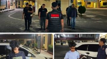 Polres Pematangsiantar menindak enam sepeda motor berknalpot brong saat patroli malam guna mengantisipasi balap liar, premanisme, dan gangguan kamtibmas.