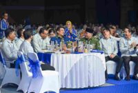 Gubernur Sumut Bobby Nasution menghadiri Welcome Dinner Peringatan HUT ke 26 Asosiasi Pemerintah Kabupaten Seluruh Indonesia (APKASI) sekaligus Peringatan HUT ke 80 Kabupaten Deliserdang yang diselenggarakan di Graha Bhineka Perkasa Jaya, Lubukpakam, Kabupaten Deliserdang, Rabu malam (1/7/2026). 