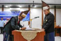 Wali Kota Wesly Silalahi melantik Budiman Ricardo Surya Tanjung sebagai Direktur Teknik Perumda Air Minum Tirta Uli Pematangsiantar periode 2026–2031.