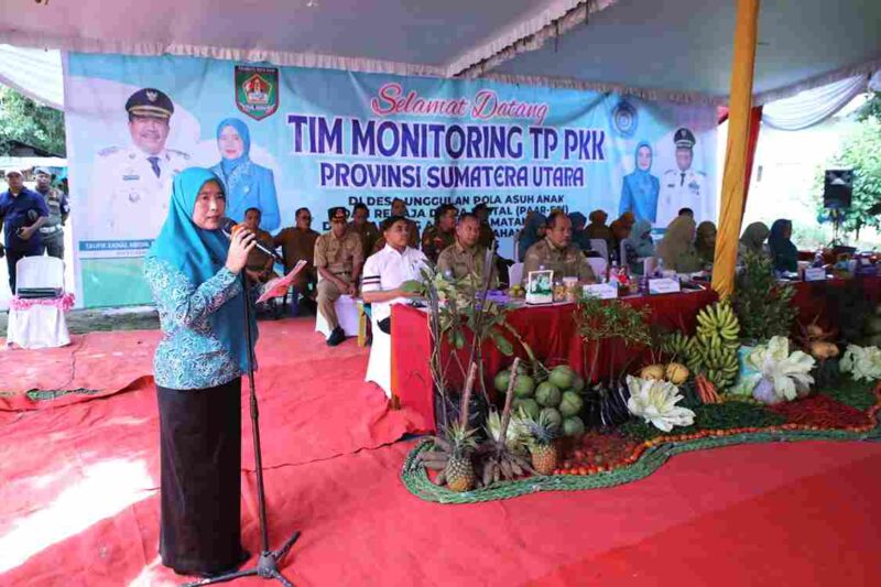 Pemkab Asahan menerima Tim Monitoring TP PKK Sumut.