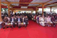 upacara HUT Bhayangkara ke-80 di Kisaran.