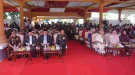 upacara HUT Bhayangkara ke-80 di Kisaran.