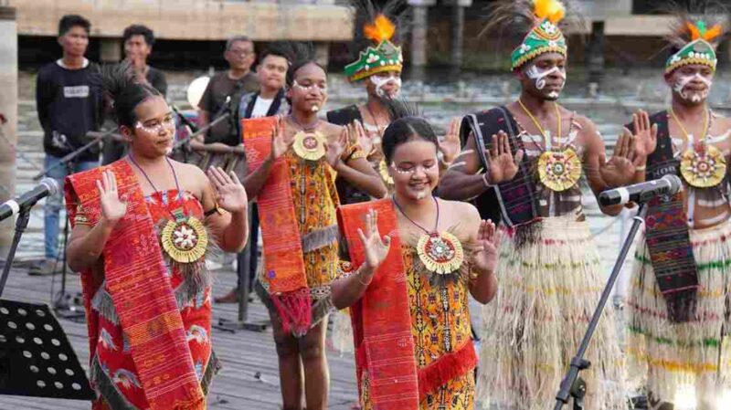 KSBN Papua Selatan memukau ribuan pengunjung Geotourism Festival Samosir 2026