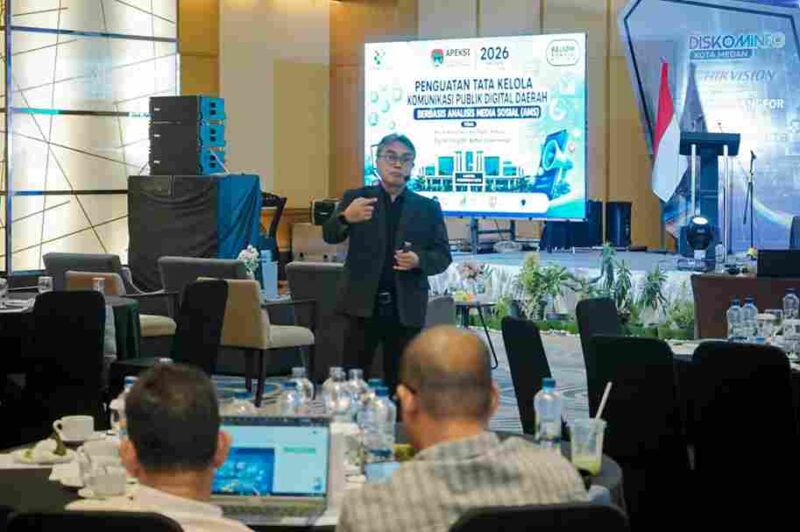 Forum Komdigi APEKSI XVIII Tahun 2026 yang berlangsung di Hotel Aryaduta, Kota Medan, Kamis (2/7/2026).