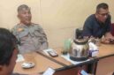  AKP Verry J. Purba, saat diwawancarai Wartawan. 