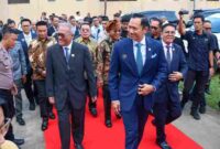 AHY bersama Wali Kota Pematangsiantar menghadiri pembukaan Sinode Besar GPI 2026 di Simalungun.