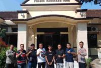 Polsek Gunung Malela menangkap terduga pelaku penggelapan yang kabur ke Banten.