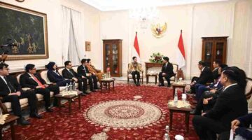 Wapres Gibran Rakabuming menerima JCI Indonesia.
