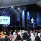 Bupati Asahan menghadiri pembukaan PRSU ke-50 Tahun 2026 di Medan.