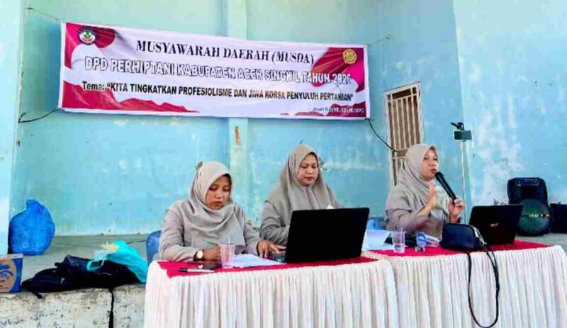DPD Perhiptani Aceh Singkil menggelar MUSDA 2026.