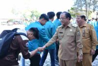 Pemerintah Kabupaten Samosir kembali dipercaya menjadi lokasi pelaksanaan Kuliah Kerja Nyata (KKN) Universitas Negeri Medan (UNIMED). Pada Senin (6/7/2026),