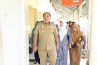 Bupati Asahan menghadiri pelayanan KB Metode Operasi Wanita (MOW) dalam rangka HARGANAS ke-33 Tahun 2026 di RS Sri Pamela Sei Dadap.