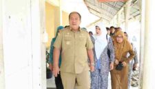 Bupati Asahan menghadiri pelayanan KB Metode Operasi Wanita (MOW) dalam rangka HARGANAS ke-33 Tahun 2026 di RS Sri Pamela Sei Dadap.
