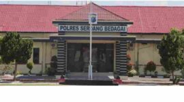 Kantor Polres Serdang Bedagai.