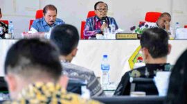 DPRD Sumut melakukan kunjungan kerja ke Samosir.