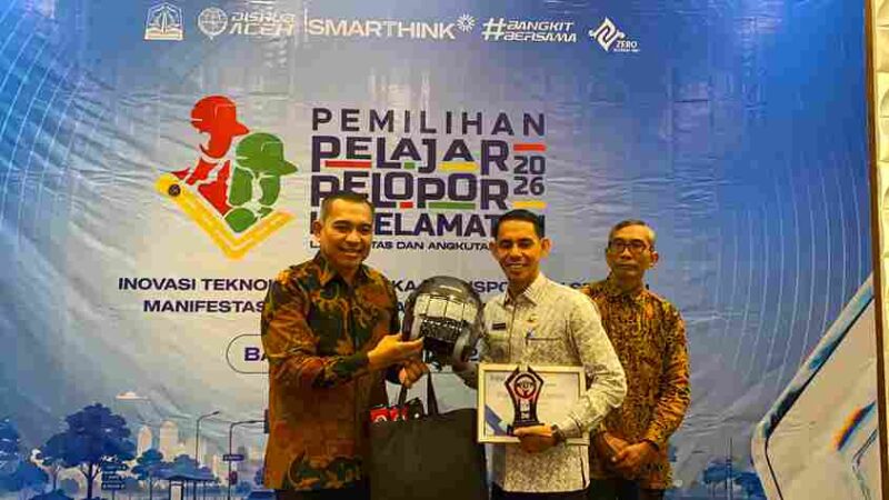 Dishub Aceh Singkil meraih Juara II Terbaik LLAJ Aceh 2026.