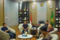 Wali Kota Medan Rico Tri Putra Bayu Waas menerima audiensi Pengurus Wartawan Pemko Medan (PWPM) di Rumah Dinas Wali Kota Medan, Jalan Jenderal Sudirman, pada Jumat (10/7/2026)