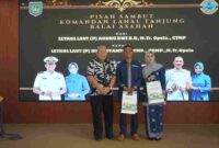 Pisah sambut Danlanal Tanjung Balai Asahan.