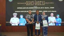 Pisah sambut Danlanal Tanjung Balai Asahan.