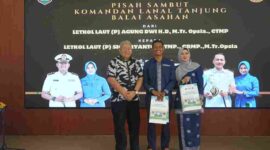 Pisah sambut Danlanal Tanjung Balai Asahan.
