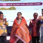 Salah satu rangkaian Pagelaran Opera dan Konser Musik Tona Sian Huta di Gedung Serbaguna Perkampungan Pemuda HKBP Jetun Silangit, Kabupaten Tapanuli Utara, Sabtu (11/7/2026).