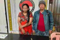 seorang IRT yang diduga mengedarkan sabu di Simalungun.