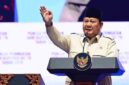 Presiden Prabowo Subianto menyampaikan pidatonya pada Puncak Peringatan Hari Koperasi ke-79 Tahun 2026 yang digelar di Indonesia Arena, Jakarta, pada Minggu, 12 Juli 2026. 