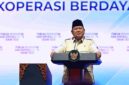 Presiden Prabowo Subianto menghadiri Puncak Peringatan Hari Koperasi ke-79 Tahun 2026 yang digelar di Indonesia Arena, Jakarta, pada Minggu, 12 Juli 2026.