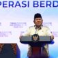 Presiden Prabowo Subianto menghadiri Puncak Peringatan Hari Koperasi ke-79 Tahun 2026 yang digelar di Indonesia Arena, Jakarta, pada Minggu, 12 Juli 2026.