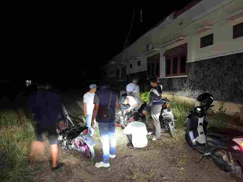 Sat Reskrim Polres Padang Lawas menggelar patroli malam untuk mengantisipasi begal, balap liar, tawuran, dan kejahatan 3C demi menjaga kamtibmas.
