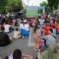 Sekda Pematangsiantar membuka Siantar Car Free Day 2026 di Lapangan Adam Malik.
