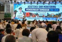 Wali Kota Pematangsiantar menghadiri Rakor TKD 2026 di Medan.