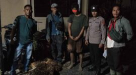 Seorang pemuda berinisial SS (21), warga Lingkungan VIII, Kelurahan Hutabalang, Kecamatan Badiri, Kabupaten Tapanuli Tengah, diamankan di Polsek Pinangsori.