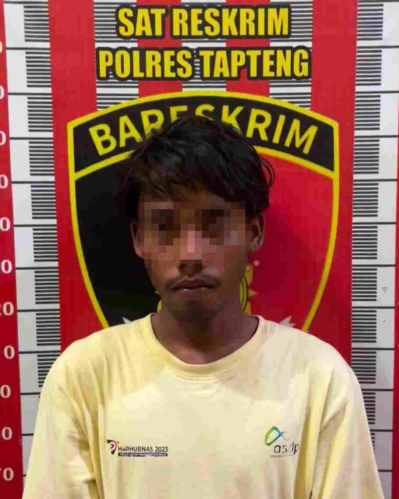 seorang pria berinisial ASH (23) yang diduga terlibat dalam kasus pencurian sepeda motor di Kelurahan Hutabalang, Kecamatan Badiri, Kabupaten Tapanuli Tengah.