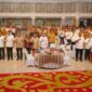 Bupati Asahan menghadiri Rakor TKD Tambahan 2026 di Medan.
