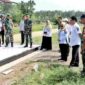 Peninjauan Lapangan Sepak Bola Serbelawan, Kecamatan Dolok Batu Nanggar, Rabu (15/7/2026).