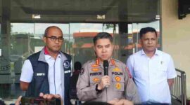 konferensi pers di Mapolda Sumut, Rabu, 15 Juli 2026.