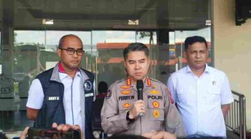 konferensi pers di Mapolda Sumut, Rabu, 15 Juli 2026.