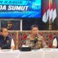 Konferensi Pers Polda Sumut.