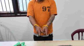 seorang pria berinisial ES (50) yang berprofesi sebagai petani.