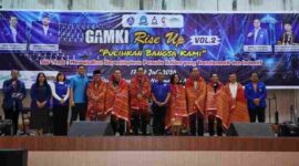 Wali Kota Medan Rico Waas mengapresiasi Festival GAMKI Rise Up Vol. 2.