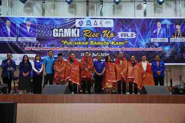 Wali Kota Medan Rico Waas mengapresiasi Festival GAMKI Rise Up Vol. 2.