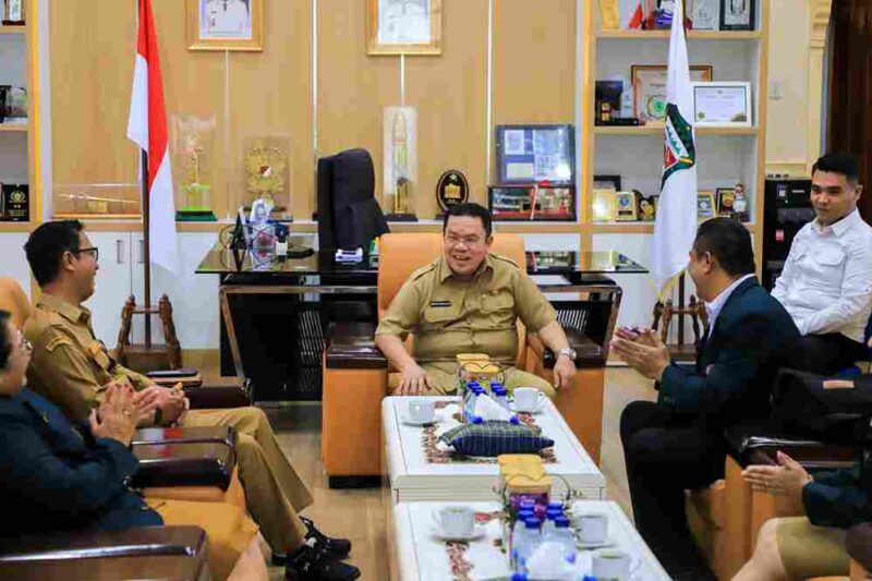 Wali Kota Wesly Silalahi menerima audiensi IDI Pematangsiantar-Simalungun.