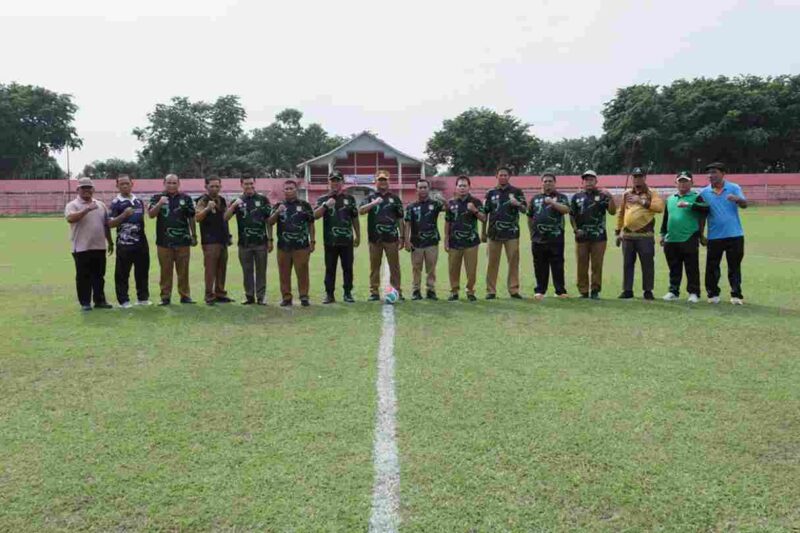 Wakil Bupati Asahan membuka Gala Siswa Indonesia 2026 di Stadion Mutiara Kisaran.