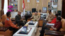 Wali Kota Pematangsiantar Wesly Silalahi menerima audiensi DPC API untuk memperkuat sinergi, toleransi, serta perhatian terhadap pendidikan keagamaan.