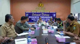 Pemko dan Polres Pematangsiantar mematangkan kesiapan Sumatera Utara Rally 2026.