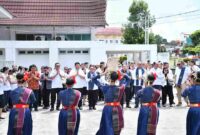 Wamenkes RI bersama Bupati Samosir memulai pembangunan Cathlab RSUD Hadrianus Sinaga senilai Rp 1,49 miliar