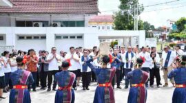Wamenkes RI bersama Bupati Samosir memulai pembangunan Cathlab RSUD Hadrianus Sinaga senilai Rp 1,49 miliar