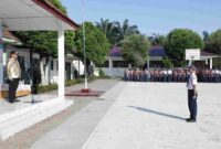 Wakil Bupati Asahan memimpin Upacara Hari Anak Nasional ke-42.