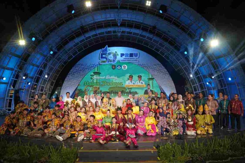 Kabupaten Asahan menampilkan seni, budaya, dan produk UMKM unggulan pada PRSU ke-50 di Medan.